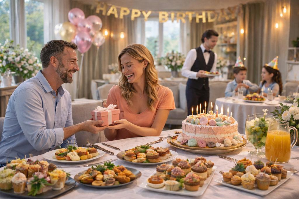 Кейтеринг на день рождения: как отдохнуть на собственном празднике